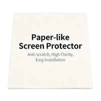 Protecteur d'écran universel en PET avec effet papier |   Protection d'écran ultra-fine, dureté 2-3H, anti-reflet, anti-traces de doigts, étanche, transparente, intégrale