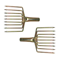 Pointe de lance de pêche à 9 dents avec barbelures pour la pêche sous-marine, outils de pêche