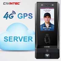 Système de contrôle d'accès CT11 filaire TCP IP WiFi 4G avec reconnaissance faciale dynamique, double caméra, RFID, ID, code QR pour les soins de santé