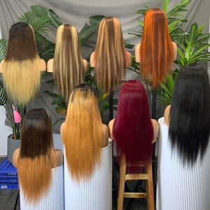 220% Bone Straight Human Hair <b>Wigs</b> 13x4 Large Lace Frontal Long <b>Wigs</b> Human Hair - Product Image 1