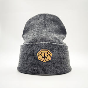 Gorro de Punto Jacquard Personalizado con Puño y Logotipo Bordado, 100% Acrílico, para Playa y Negocios - Product Image 2