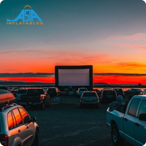 Pantalla de <span class=keywords><strong>película</strong></span> de agua flotante para piscina, inflable al aire libre - Product Image 6