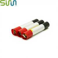 Batterie au lithium polymère cylindrique personnalisable SUM08400D-180mAh, adaptée aux appareils de beauté