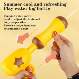 어린이 배낭 물 총 장난감 대용량 풀 아웃 소년과 소녀 여름 야외 해변 물 스프레이 장난감