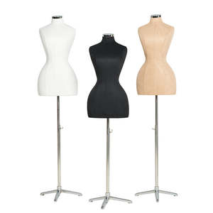 Maniquíes de Diseño de Moda Femenina Profesionales Móviles, Cuerpo Femenino con Pinzas para <span class=keywords><strong>Sastre</strong></span>, para Ropa de <span class=keywords><strong>Mujer</strong></span> - Product Image 2