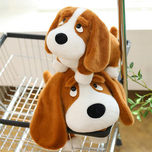 Jouets en <span class=keywords><strong>peluche</strong></span> Basset Hound mignons et amusants, poupées créatives Teckel, <span class=keywords><strong>Beagle</strong></span>, <span class=keywords><strong>peluche</strong></span> super douce en coton PP, coussin en maille, grands oreillers - Product Image 5