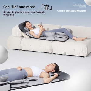 <strong>Massage</strong> <strong>Mattress</strong> Full Airbag Wrapping Air Wave Heat Therapy Vibration Kneading Plug-In Manual-Wired Control Cross-border English - Product Image 3