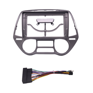 2 Din Android Head Unit Radio mobil, Kit bingkai Radio mobil untuk HYUNDAI I20 2012 2013 2014 Auto Stereo Dash Fascia Trim Bezel Faceplate - Product Image 2