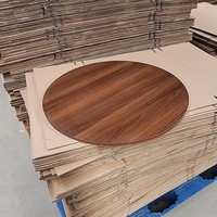 Table basse ronde moderne de luxe haut de gamme pour salon