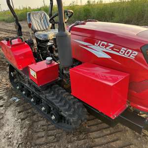 Mini Tractores con Motor Potente de 50hp 60hp, Antideslizantes y Resistentes al Desgaste, con Rieles Especiales para Terreno Seco, Cultivadoras Rotativas para Agricultura - Product Image 2