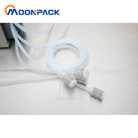 Machine de remplissage de liquides Moonpack MP-4H1200, modèle de bureau, facile à utiliser, petite machine de remplissage de bouteilles de liquides pour jus, lait, eau