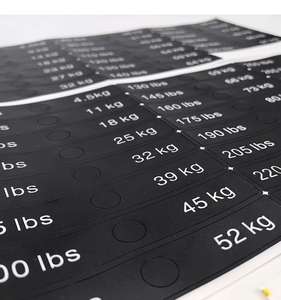 Adesivi Personalizzati di Alta Qualità per Pesi, Etichette in Plastica per Attrezzature da <span class=keywords><strong>Palestra</strong></span> e Fitness - Product Image 3