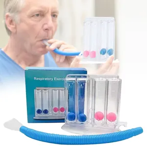 4 Balls <strong>Lung</strong> Deep Breathing Trainer Boost <strong>Lung</strong> Capacity Natural <strong>Lung</strong> <strong>Function</strong> Training Device Rehabilitation Equipment - Product Image 3