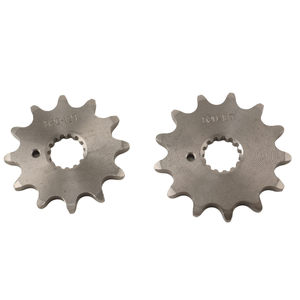 Sprocket Rantai Depan 520-12T 13T untuk Motor Loncin MT250 Kayo KT250 Hengjian 2 Tak DT230 Sepeda Motor Trail Baja Sprocket Kecil - Product Image 1