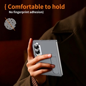 Étui de téléphone portable mat tendance pour Samsung Z Fold 8 Ultra 7 6 5 4 3 avec support à bande, protection d'écran avant, coque rigide antichoc - Product Image 5