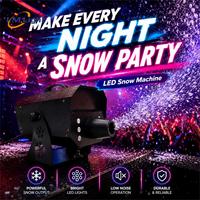 Machine à Neige Artificielle Électrique Étanche 1500W LM Factory pour Mariages, Fêtes, DJ et Effets Scéniques – Vente en Gros