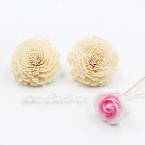 Новый дизайн, тростниковой диффузор, искусственный цветок Солы, с низким MOQ - Product Image 4