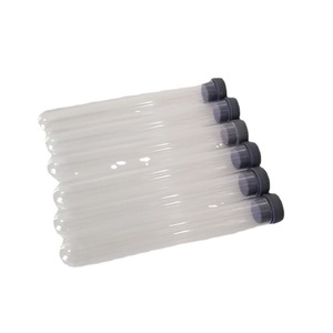 Thin-Walled Glass Test Tubes 13*92mm With Rubber <b>Stoppers</b> Premium Grade For Laboratory Use - Product Image 5
