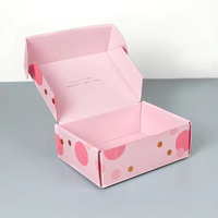 OEM Boîtes cadeaux d'expédition ondulée pliables à impression personnalisée avec logo pour cosmétiques, vêtements, bougies et chaussures