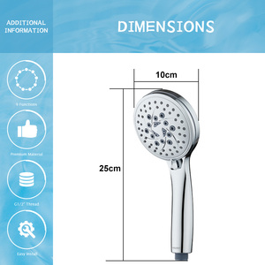 Premium Hard Water Shower Head Filter System- Bathroom 8-Stage PH Balance Water Softener For Skin Care - Product Image 3