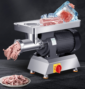 Picadora de Carne Comercial Eléctrica de Acero Inoxidable de Alta Potencia de Sobremesa Automática para Carne Picada Congelada, Pollo y Carne de Res con Hueso - Product Image 5