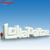 Lettres gonflables géantes 3D pour événements, lettres de sculpture d'air, lettres de signalisation, lettres gonflables pour événements