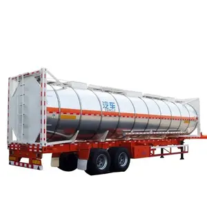 40ft Lng Iso Tank Container 30cbm ~ 33cbm Iso Un Frame Draagbare Chemische Vloeibare Tank Container Prijs