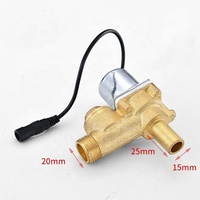 Vannes et raccords électro-hydrauliques proportionnels 1/2 pouce AC/DC 4,5V 6V, électrovanne à diaphragme en laiton avec bobine en cuivre pour l'eau