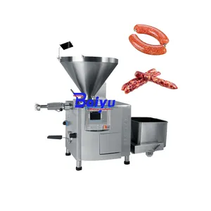 Baiyu Customizable Commercial Hot Dog Salami Making Machine Used Sausage Stuffer for Manufacturing Plant and Restaurant Hot Sale