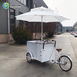 Carrito de helados antiguo, carrito de paletas, congelador para carrito de helados, carrito paletero, carrito de helados con ruedas - Product Image 6
