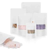 Sacs en Mylar classiques imprimés sur mesure multicolores, emballage alimentaire pour en-cas, pochette refermable en plastique réutilisable
