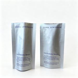 Sachets en aluminium argentés, pochettes verticales 1L sans bec verseur, sacs d'emballage épais pour sérum et liquide <span class=keywords><strong>vaisselle</strong></span> 1 litre - Product Image 5