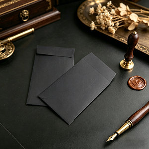 <span class=keywords><strong>Sobres</strong></span> Personalizados <span class=keywords><strong>para</strong></span> <span class=keywords><strong>Tarjetas</strong></span> <span class=keywords><strong>Mini</strong></span> con Impresión de Logotipo, <span class=keywords><strong>Sobres</strong></span> de Cartón Kraft Negro de Lujo <span class=keywords><strong>para</strong></span> <span class=keywords><strong>Tarjetas</strong></span> <span class=keywords><strong>Mini</strong></span> - Product Image 2