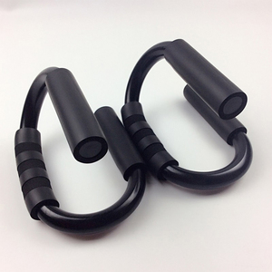 Barre Push Up in acciaio-tribune per muscoli-barre Push-up per atletica con impugnature imbottite in schiuma per muscoli petto donne uomini - Product Image 6