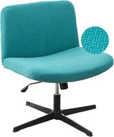 Chaise de bureau pivotante moderne en tissu, réglable en hauteur, avec structure en fer ergonomique, idéale pour la maison, le bureau, le salon et la chambre à coucher – Nouveauté 2026, Vente Flash