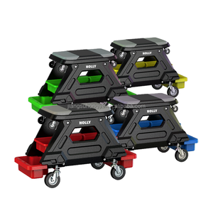 Banco de rodillos para tienda de garaje, silla mecánica, rodillo para separar, asiento enredadera, Motor de bicicleta rodante, banco de trabajo de reparación de automóviles, <span class=keywords><strong>taburete</strong></span> de trabajo para el hogar - Product Image 1