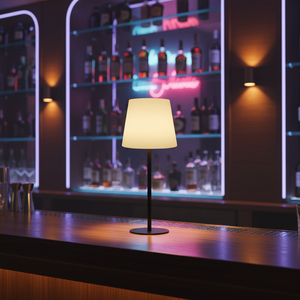 Lámpara de mesa LED Buttery recargable para uso en interiores de niños/adultos con control remoto e iluminación RGB Led Swing - Product Image 5