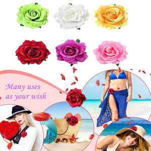 ดอกไม้ประดิษฐ์สีชมพูร้อนและสีส้ม ODIS สำหรับตกแต่งงานเทศกาลฤดูร้อน ดอกไม้ประดิษฐ์สีชมพูร้อนและสีส้ม - Product Image 5