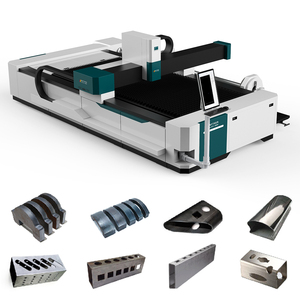 La mejor calidad 3kw 1.5kw 6kw Cnc Hoja y tubo Máquina de corte por láser de fibra Placa de hierro Máquina de corte por láser de fibra Precio - Product Image 1