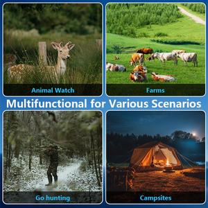 Infrarood Nachtzichtapparaat, 5K High-Definition Telescoop, Dag-En-Nacht-Gebruik Nachtkijkers, Met Zaklampfunctie - Product Image 5