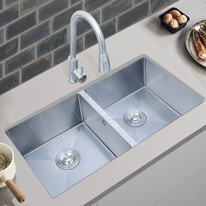 Moderna vendita calda fatta a mano in acciaio inox moderna multifunzionale lavello da cucina lavello lavello da cucina - Product Image 3