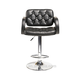 <span class=keywords><strong>Tabouret</strong></span> <span class=keywords><strong>de</strong></span> <span class=keywords><strong>bar</strong></span> pivotant en métal contemporain <span class=keywords><strong>avec</strong></span> accoudoirs - Product Image 1