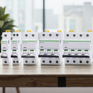 नई औद्योगिक मिनी एमसीबीएस सर्किट ब्रेकर एसीफेक्ट आइस65h dc 4p c32a 10ka ब्रेकिंग क्षमता दीन रेल माउंट - Product Image 1