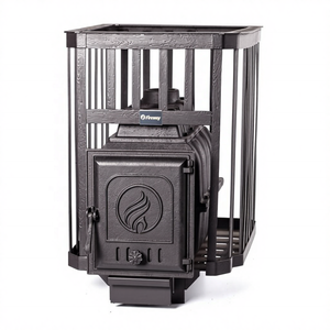 Poêle à bois en <span class=keywords><strong>fonte</strong></span> de haute puissance <span class=keywords><strong>pour</strong></span> sauna commercial avec grilles en pierre <span class=keywords><strong>pour</strong></span> spa et complexe hôtelier - Product Image 2