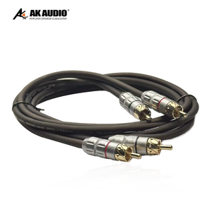 Câble de signal audio pour amplificateur de voiture haute fidélité AK-RN161 avec connecteurs RCA en cuivre pur pour une qualité sonore améliorée - Product Image 4