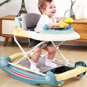 Nuovo Modello di Passeggino <span class=keywords><strong>per</strong></span> Bambini in Offerta, Prezzo Conveniente, Girello Regolabile 2 in 1 Multifunzione con Dondolo e Sdraietta - Product Image 6
