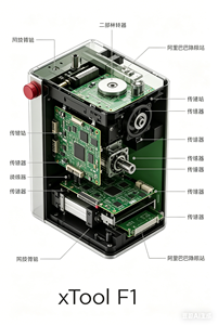 Grabador Láser Portátil Xtool Verde Menta, Diodo de 10W + IR de 2W - Product Image 3