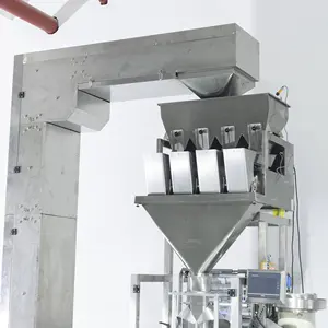 Automatic Multi-Functional Mixed Almonds Pecans Packing Multi Linear Weigher Candy Nuts Pouch Forming Packaging Machine For Food