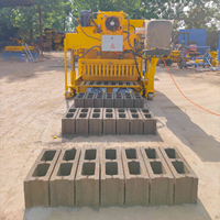 Machine à blocs automatique creuse mobile pour la ponte des œufs prix Philippines cendre machine à briques automatique pour le déplacement