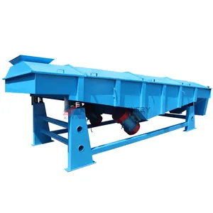 tire recycling plant grain screener Linear sieve machine linear vibrating sifter screen